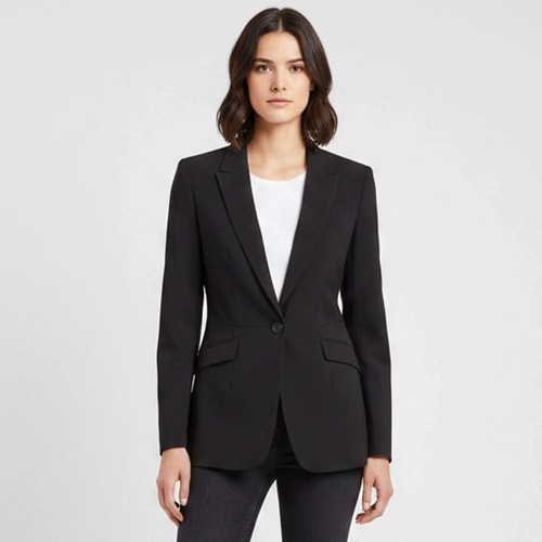 Blazer burberry noir laine - burberry, en