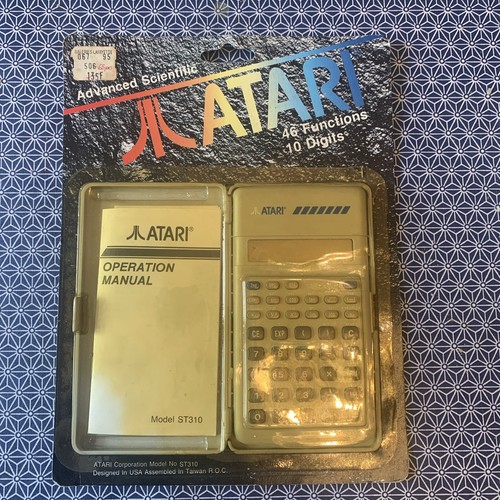 Calculatrice vintage atari - calculatrice,
