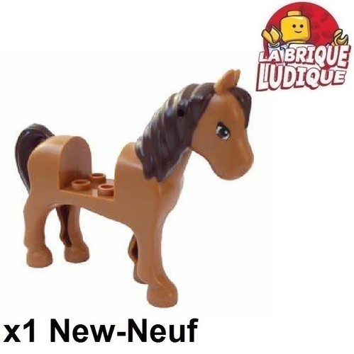Lego animal cheval - 1x,