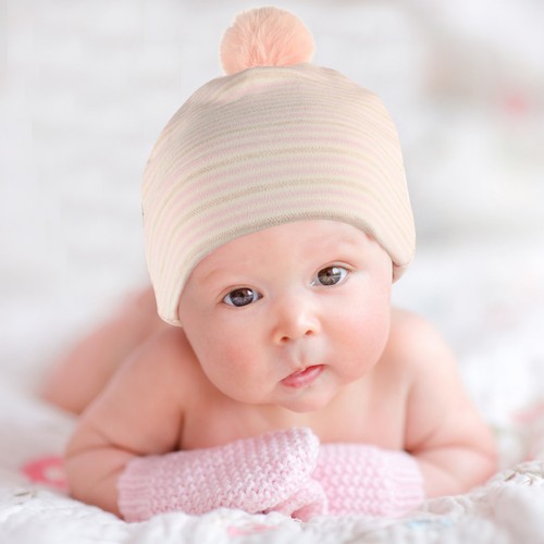 Bonnets coton pour bébés - en,