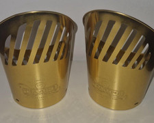 🍾 Lot de 2 supports à bouteille de champagne Tsarine – Ajourés et lumineux –