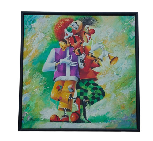 Tableau huile sur toile - huile,