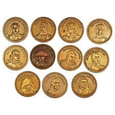 France - LOT 11 jetons - Série "Napoléon et ses Maréchaux" - Éditions Atlas