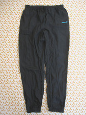 Pantalon ADIDAS Vintage Nylon Noir Polyamide 90'S Survetement retro - 186 / XL