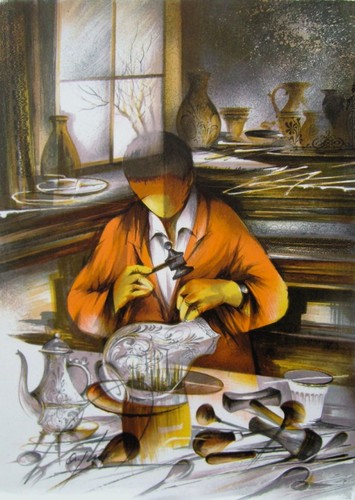 Raymond poulet lithographie - raymond,