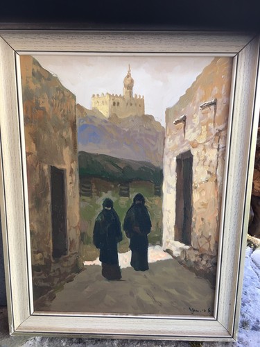 Tableau orientaliste maroc - tableau,