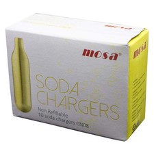 Chargeurs de soda CO2 Mosa de