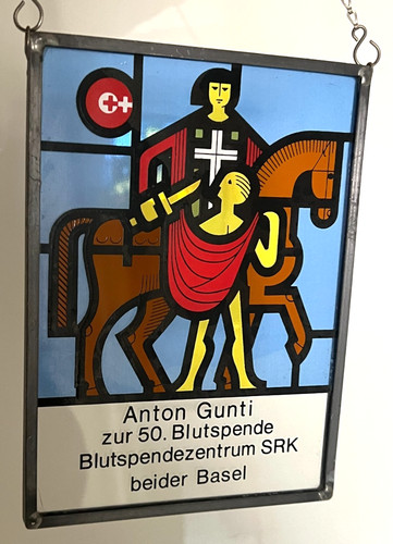 Anton gunti vitrail blason - anton,