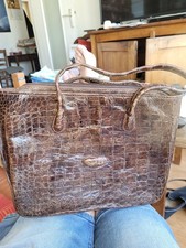 Sac À Main Cuir Crocodile