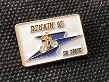 c  PINS PIN ENAMEL POST LA POSTE PTT VELO BICI DENAIN 92