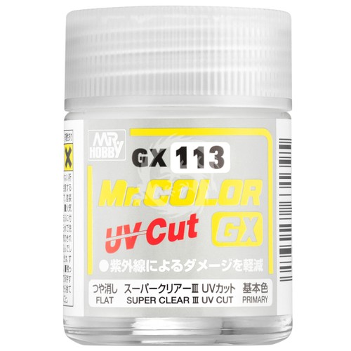 113 super clear iii - gx-113, cut
