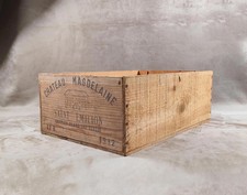 Caisse bois bouteille vin