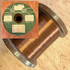 Fil cuivre émaillé vernis