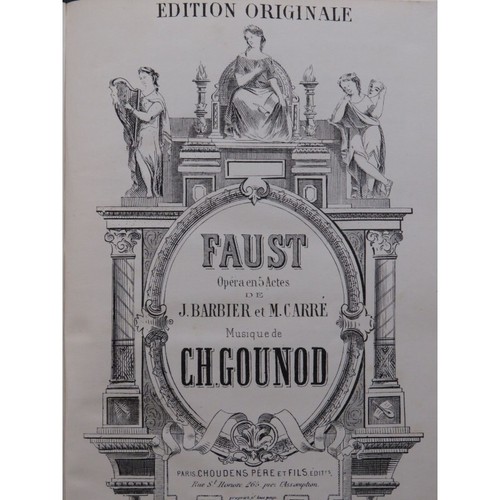 Gounod charles faust opéra - charles,