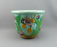 Superbe cache-pot en faïence