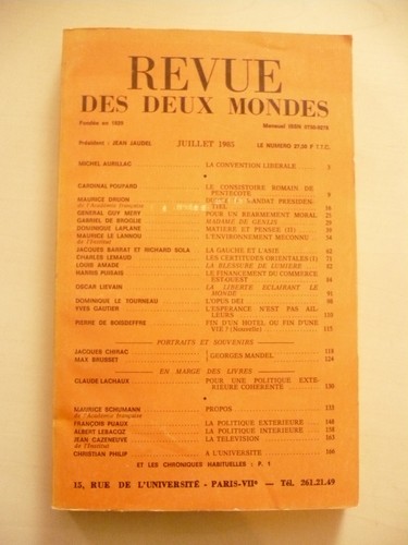 Revue des deux mondes - ., juillet