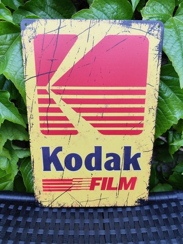 Plaque métal kodak - métal,