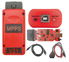Déverrouiller le bouton de réinitialisation MPPS V21 rouge, jetons illimités, ca