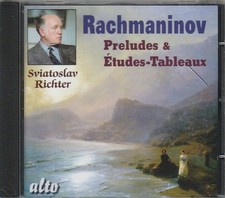CD Neuf - Rachmaninov : Préludes & Etudes-Tableaux - Sviatoslav Richter (Piano)