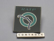 Pin's RATP Train Bus