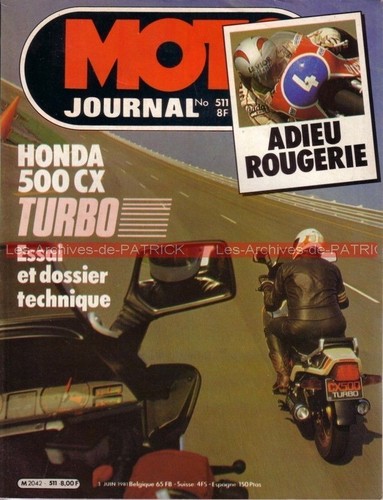Moto journal 511 - moto, essai