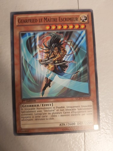 Yugioh neuve gearfried le - neuve,