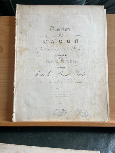 Auber macon ouverture - auber,