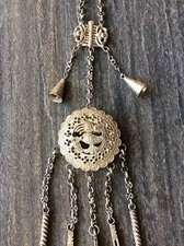 銀香包串掛 19th cent