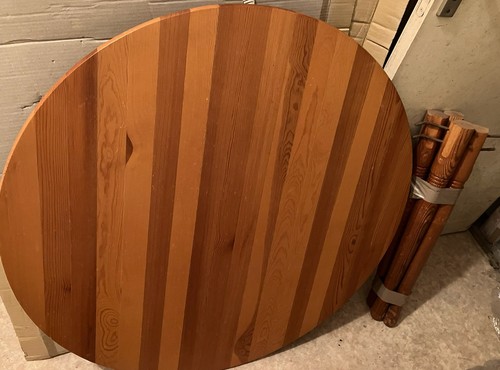 Table ronde pin - table,