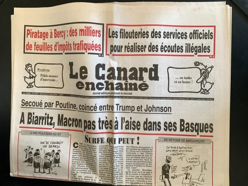 Canard enchaîné - canard,