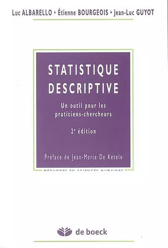 Statistique descriptive un - :,