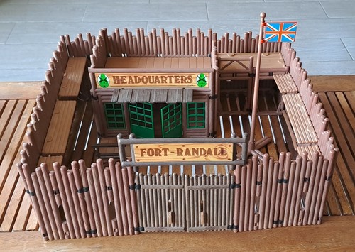Playmobil fort randall des - fort,
