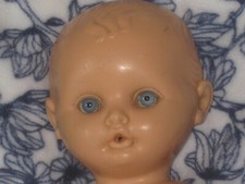 Ancien Bébé mouilleur 45 cm Poupon traditionnel de BELLA  année 60