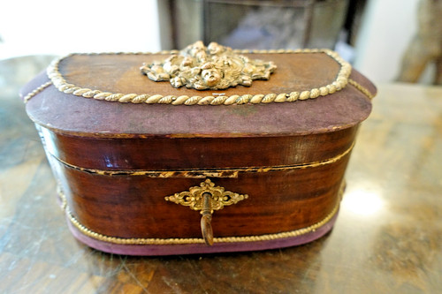 Coffret bijoux xix acajou et - xix,