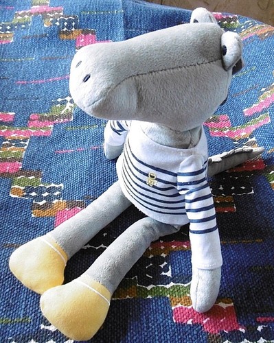 Doudou peluche crocodile - ab/,