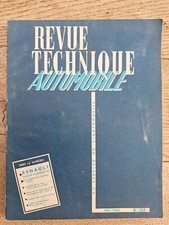 RENAULT FLORIDE DAUPHINE GORDINI PANHARD F65 PEUGEOT 403 REVUE TECHNIQUE 1960
