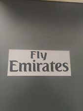 Patch " Fly Emirates " noir