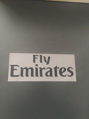 Patch fly emirates noir - ",