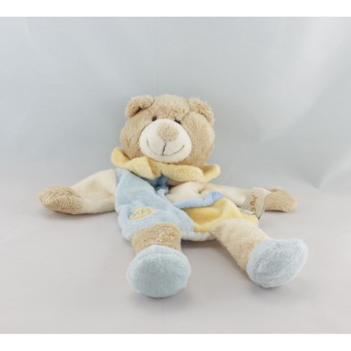 Doudou plat marionnette - , ours