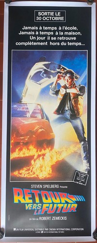 Affiche entoilée retour vers - entoilée,