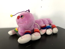 lot-a-lot-a-legggs peluche 1000 pattes chenille vintage 30 cm 80s PORT OFFERT