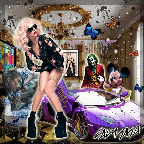Lay gaga pop - gaga, déco