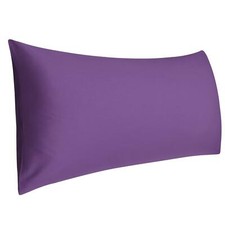 Housse de taie d'oreiller en coton PiccoCasa 53cm x 140cm 1pcs violet