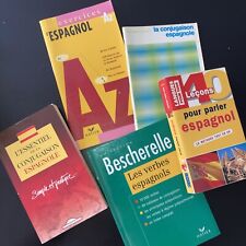 BESCHERELLE, Conjugaison, Exercices, 40 Leçons pour Apprendre ESPAGNOL X5 Livres