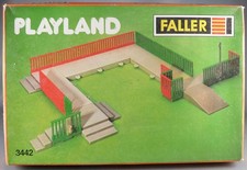 Faller Playland 3442 Quai Plateforme Terrasse Neuf Boite Autoland E-Train Playtr