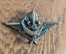 Insigne Brevet Plongeur Combat 6° RGT Etranger de Génie  /AA76