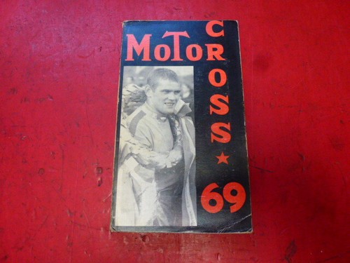 Livre moto cross - livre, vintage