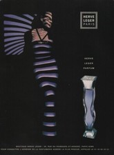 Publicité papier Parfum. Perfume ad. HERVE LEGER 1999