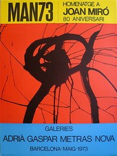 Miro Joan affiche originale