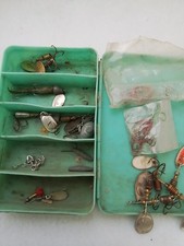 lot peche ancien cuilleres